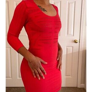 Akeelah Seamless G Red Dress by Guess